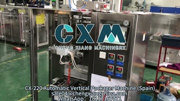 Single-Lane Pouch Packing Machine for CBD & THC Oil |CX-220 Automatic Vertical Packager Machine #cxm