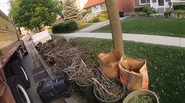 Yard Waste GoPro POV