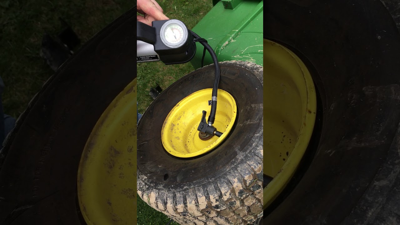 Replace Valve Stem John Deere Yard Cart YouTube