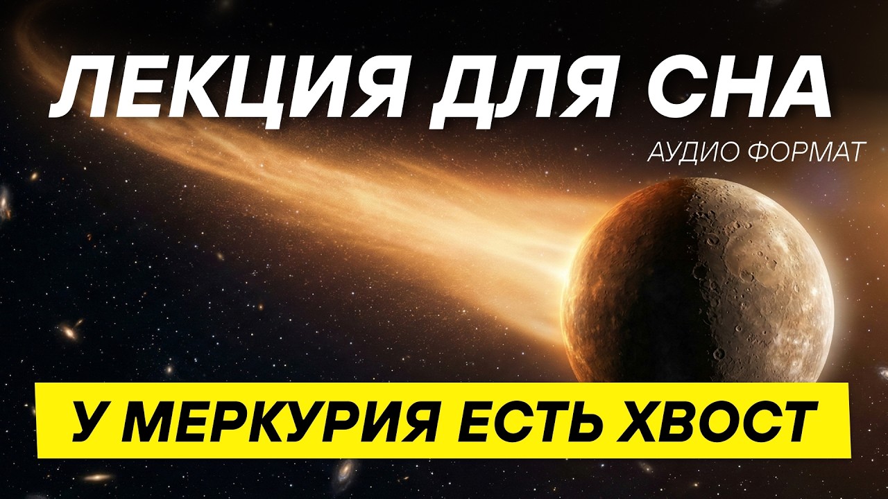 Хвост Меркурия: спокойное объяснение странного явления! ДЛЯ СНА 😴