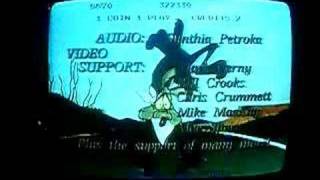 Celebrity a video of Road Runner Prototype laserdisc game attract mode Wealth