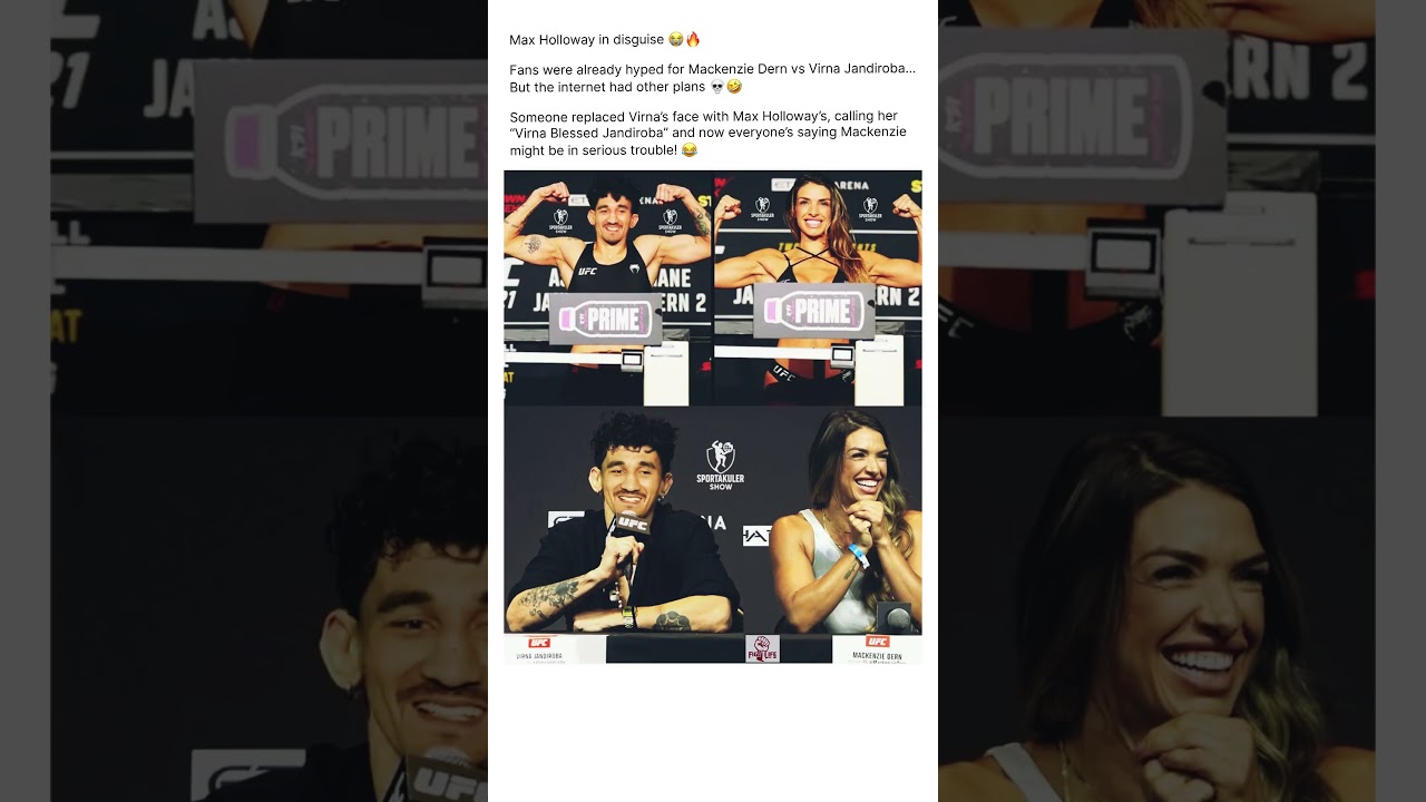 Virna ‘Blessed’ Jandiroba vs Mackenzie Dern 😭🔥