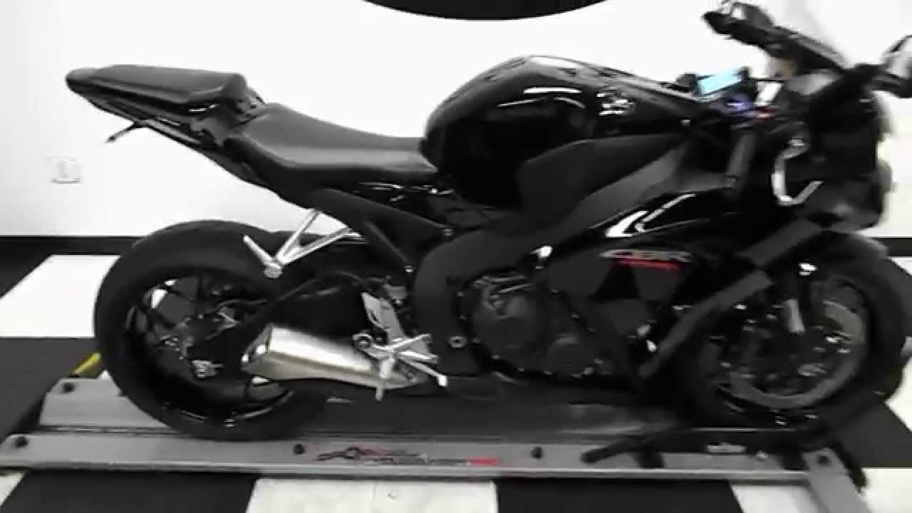 2012 Honda CBR1000RR Black used motorcycle for sale 