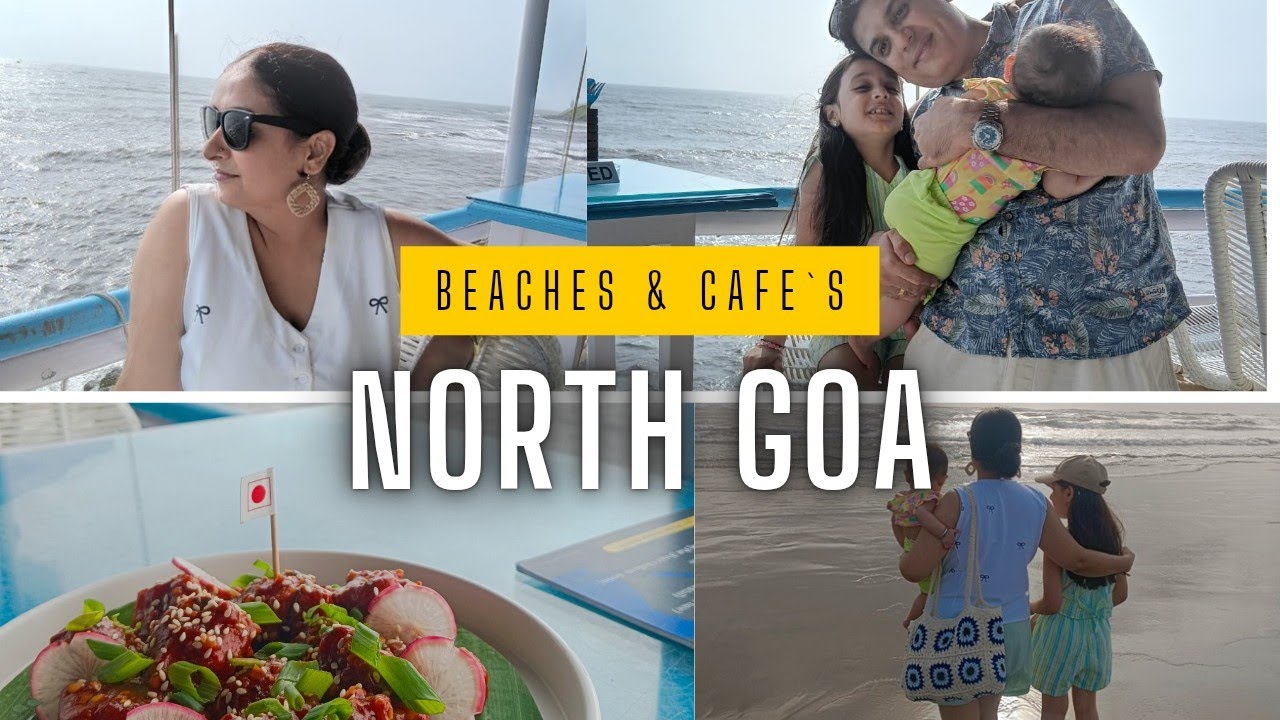 North Goa Best Places I Goa 2025 Ep 2 I Anjuna Beach I Purple Martini Goa I Vinayak Goa I Goa Cafes