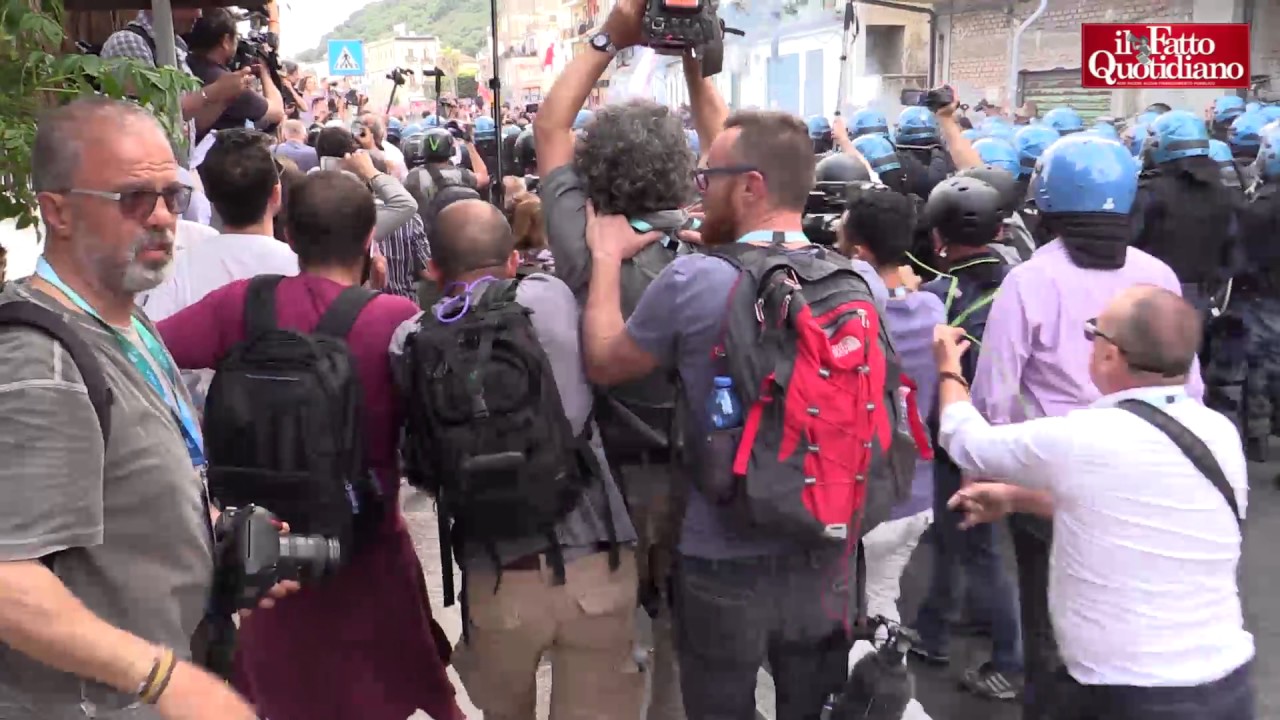 G7 Taormina, disordini durante la manifestazione