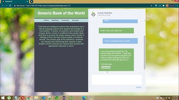 Banking Chat-Bot Demo