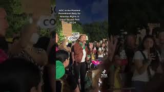 The bartender AOC rallies her troops. #aoc#hack#roe#scotus#nolimits#podcast