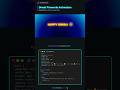 Happy Diwali Fireworks Explosion using HTML and CSS #shorts #trending #diwali #coding #html #css