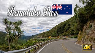 Drive Across The Remutaka P, New Zealand Driving From Wellington To Greytown