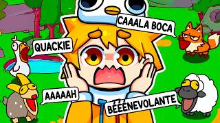Os animais falam igual a Turma da Batatinha nesse jogo
