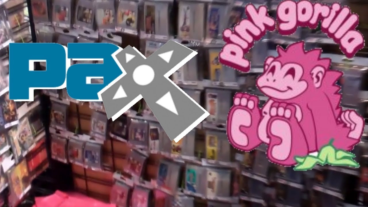 Pink Gorilla Retro & Import Game Booth at PAX Prime 2011 YouTube