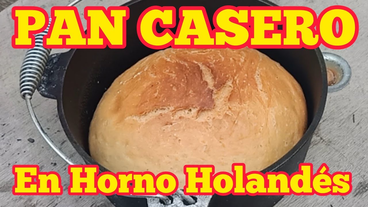 Pan Casero En Horno Holandés - YouTube