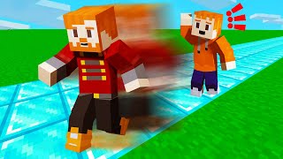 minecraft AMA BASTIĞIMIZ YER ELMAS BLOK OLUYOR!
