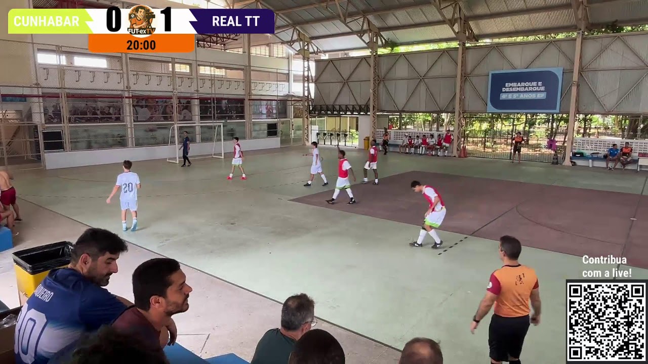 SEGUNDA RODADA FUT-5: CUNHABAR X REAL TT