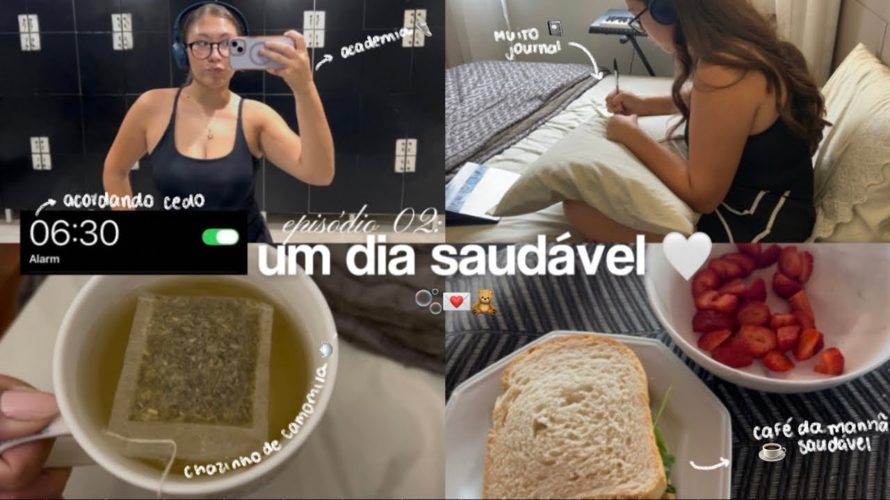EP02: um dia saudável (saindo da vida de zumbi do tiktok) 👟🫧🥥
