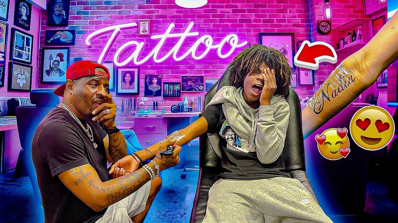 I GOT NADIA J NAME TATTED *WORST DECISION*