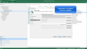 Veeam - Back up a VM