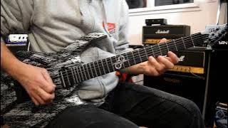 Metal ballad guitar solo improvisation