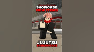 NEW ITEMS IN JJS!! #jujutsushenanigans #roblox #foryou #shenanigans #jjk #jjs #anime #itadori