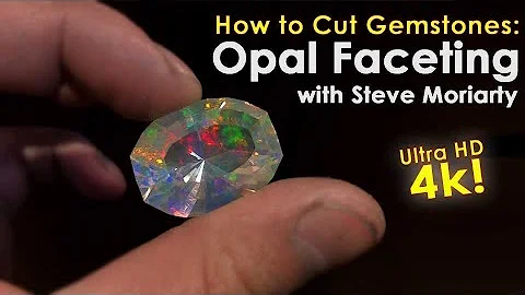 How to Cut Gemstones | Opal Faceting in 4K - DayDayNews