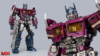 Lucky cat SSR01G/SSR01B Bumblebee Optimus Prime transformation.