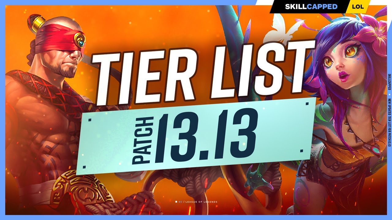 League of Legends Tier List Patch 13.6