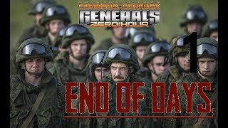 Стрим мода End of Days, к игре Generals Zero Hour! за Российскую Федерацию. 2018, стрим 1. Смотреть.