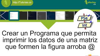 arreglos – pseint (imprimir datos figura arroba)