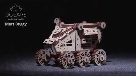 Mars Buggy by Ugears: Assemble Me. Land Me