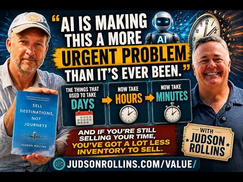 With AI, if you’re still selling your time, you’ve got a lot less inventory to sell.