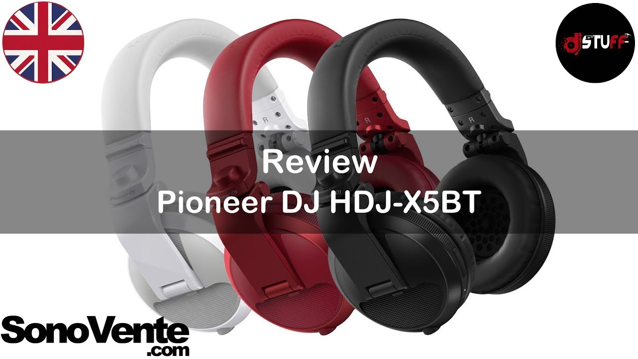 Audifonos Dj Pioneer HDJ-X5BT-R Audífonos Para DJ Inalámbrica Con