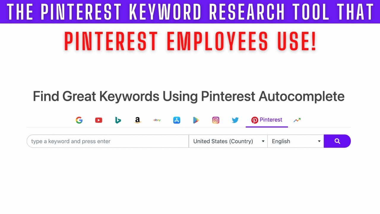 The Pinterest Keyword Research Tool You Didn't Know You Needed! 💪🏻