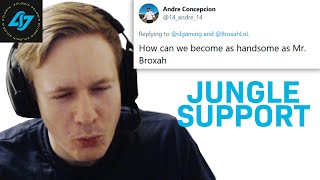 Finn Asks Broxah The Funniest Question #LeagueSupport