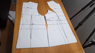 Basic Bodice for  BEGINNERS (STEP BY STEP) (DETAILED)