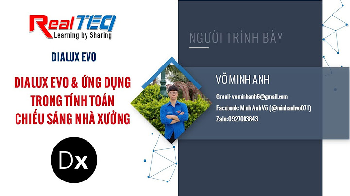 Hướng dẫn sử dụng dialux evo pdf