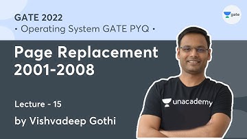 Page Replacement 1993-1997 | L 15 | Operating System GATE PYQs | GATE 2022 | Vishvadeep Gothi