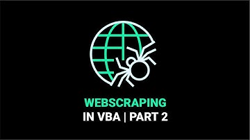 Web Scraping With VBA | Part Two