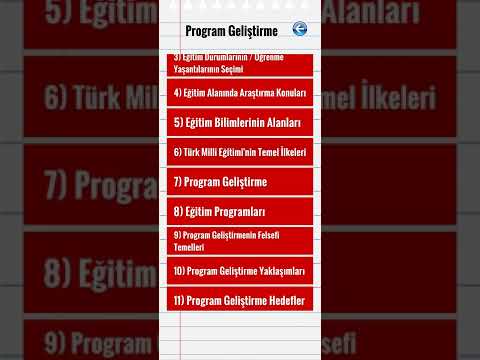 KPSS Eğitim Bilimleri