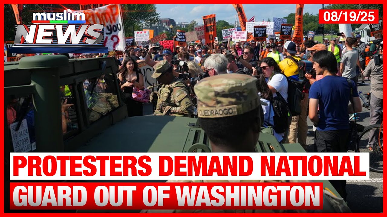 Protesters Demand National Guard Out Of Washington - YouTube