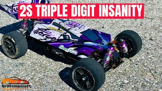 New PB! TRIPLE DIGIT Speed Run! World's Fastest WLTOYS124019 On 2S