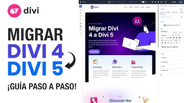 Cómo migrar Divi 4 a Divi 5 paso a paso. ¡Todo lo que necesitas saber! 🔥