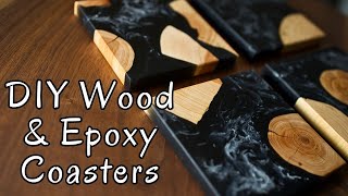 How to make Wood & Epoxy Coasters