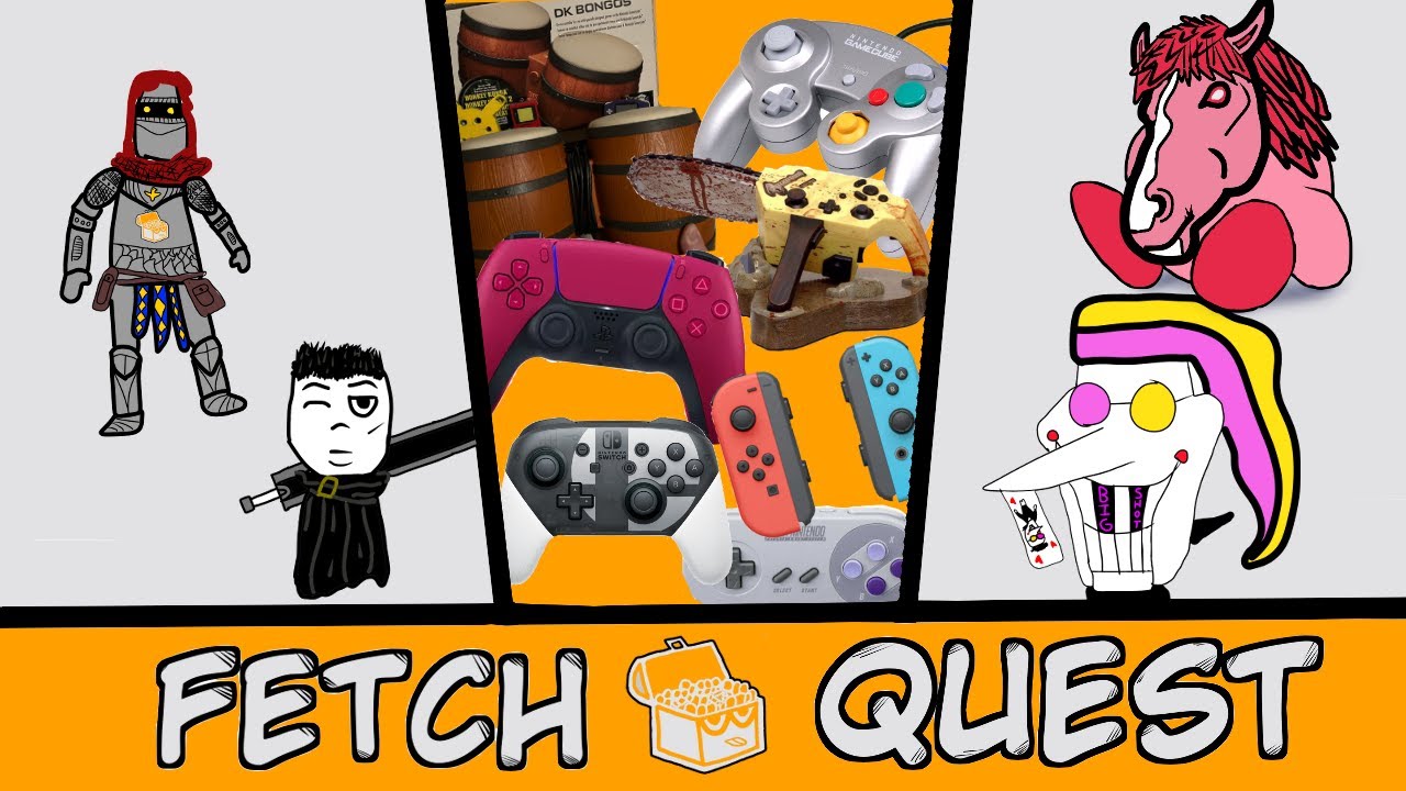 Pros and Con-Trollers (Videogame Controller Episode) / Fetch Quest #4 ...