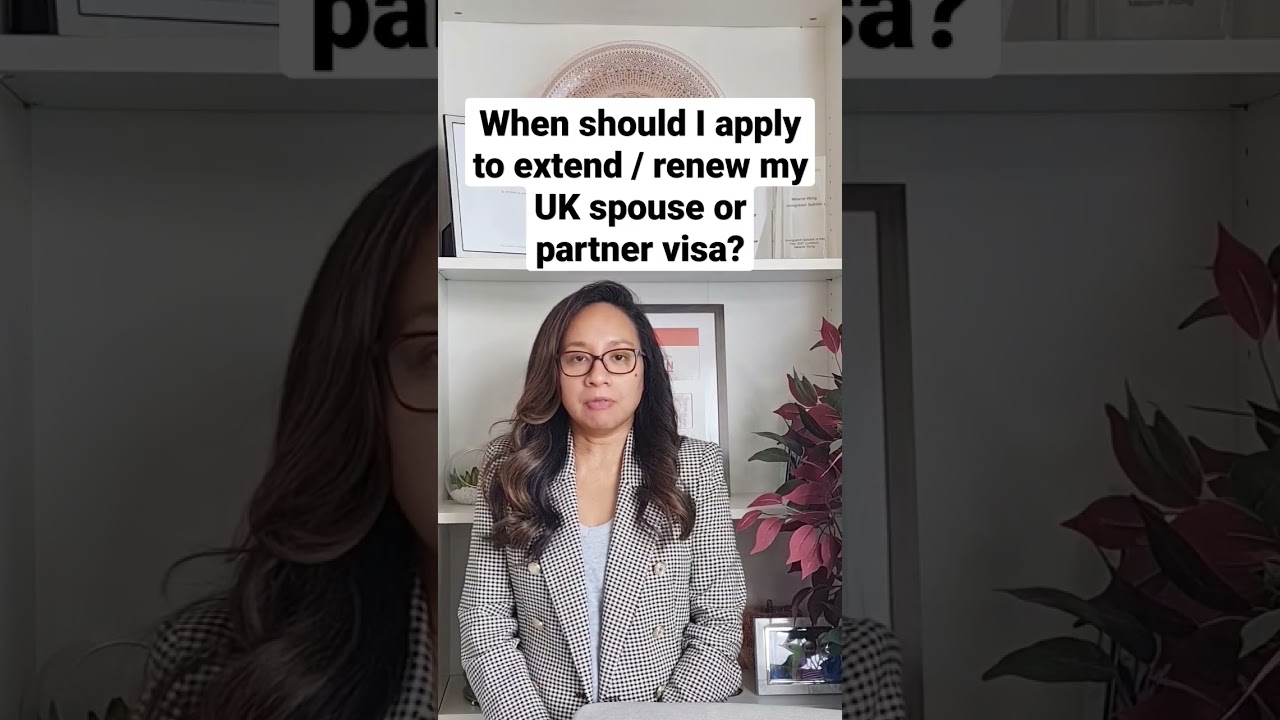 When should I apply to extend or renew my UK spouse or partner visa?