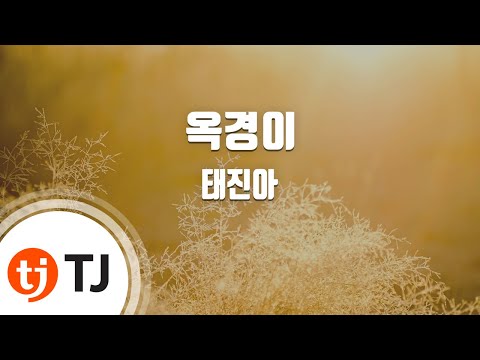 TJ노래방 멜로디제거 옥경이 태진아 TJ Karaoke