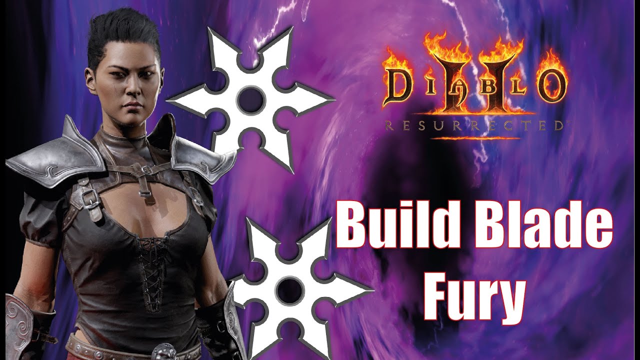 Diablo 2 Resurrected - Build da Blade Fury para Assassina! - YouTube