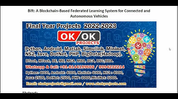 Bift A Blockchain Based Federated Learning System for Connected and Autonomous Vehicles