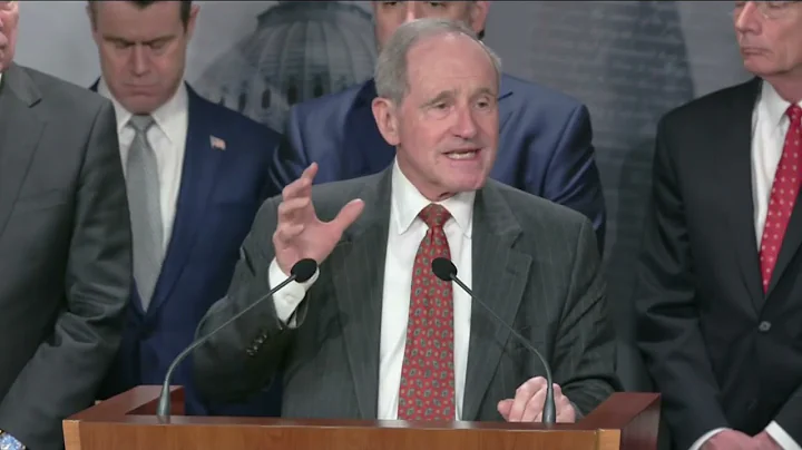 Ranking Member Risch Speaks at GOP Press Conferenc...
