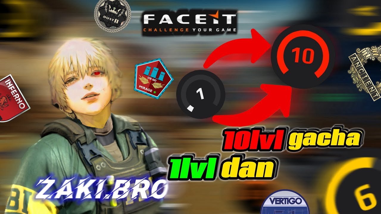 ⚡️Faceit levelimizni ko'taramiz | CS2 Faceit Runk Push | cs2 Live ...
