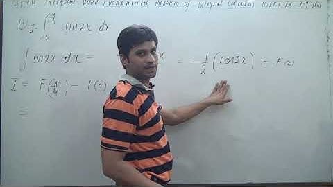 Evaluate the definite integral from limit 0 to π/4 sin 2x dx